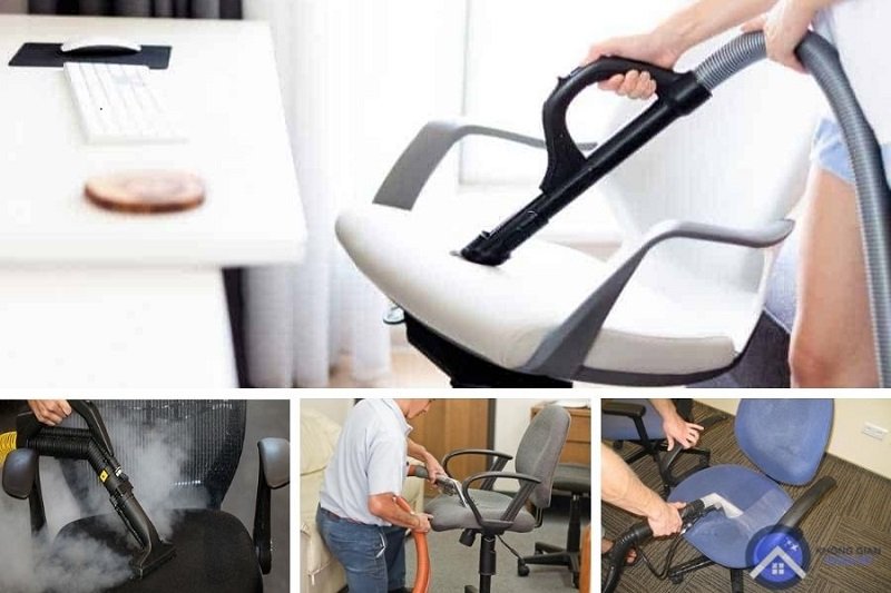 cach giat ghe xoay van phong nhanh